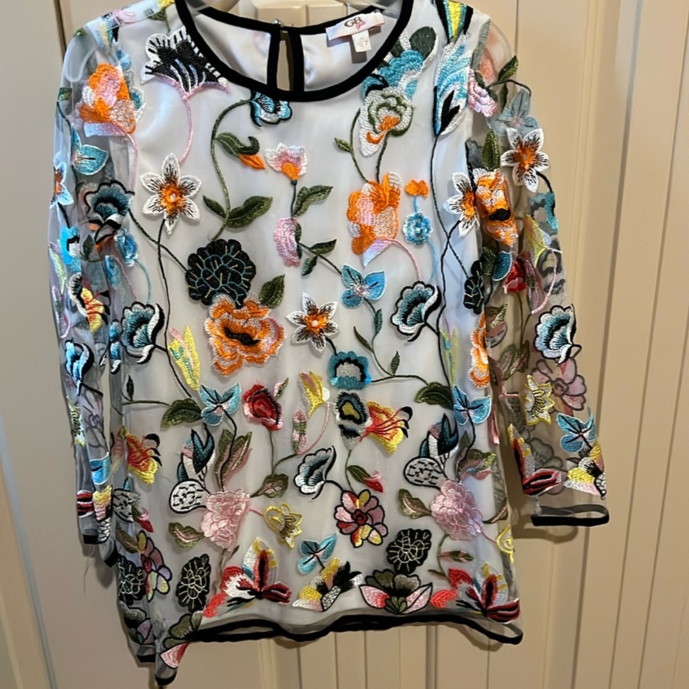 G B Girls Embroidered Dress
